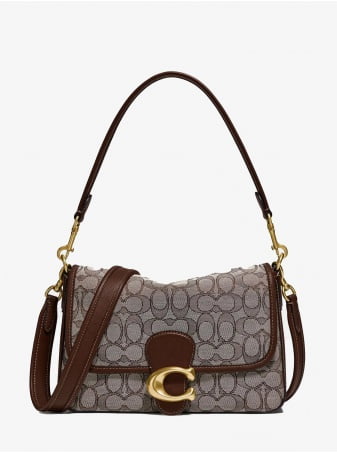 Сумка COACH Soft Tabby Shoulder Bag C4821 In Signature Jacquard Small